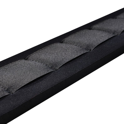 AMUMU SBR Foam Padded Guitar Strap Black - 3.3" Wide -SBR01